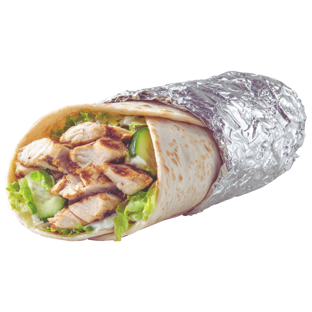 Home Cajun Style Chicken Wrap