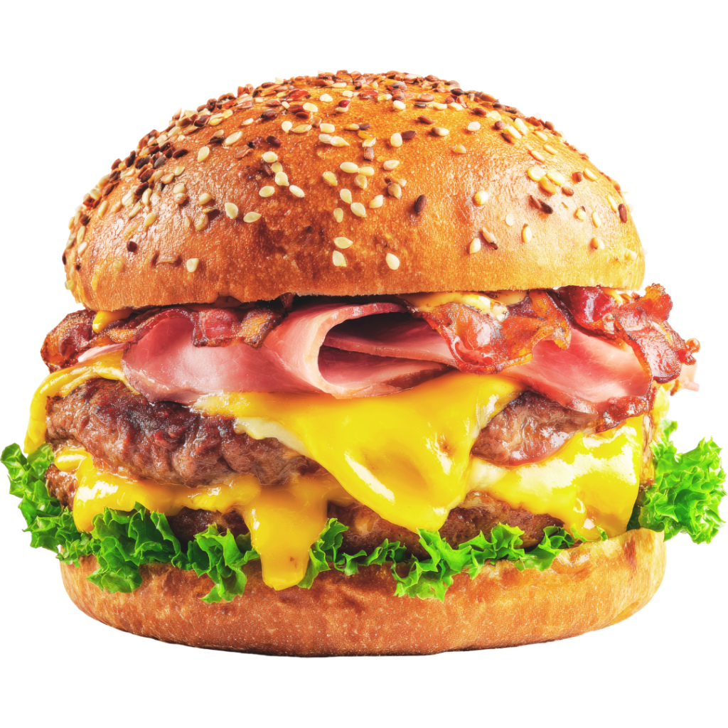 Steak Style burger from Cook Out Atlanta with A1 sauce tomato lettuce and grilled onion