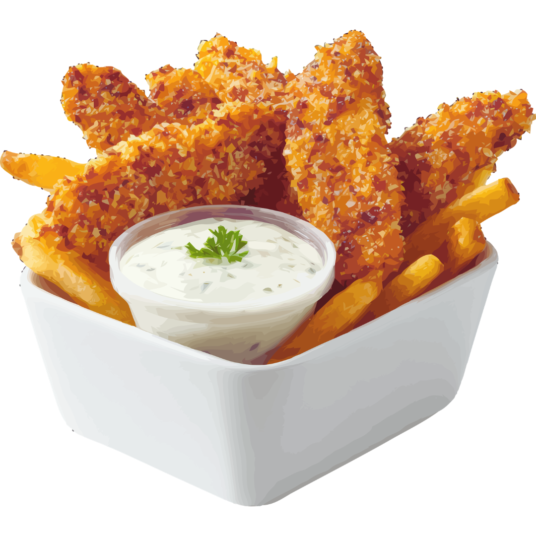 Home Crispy Chicken Strip Snack: Value Fried Tenders