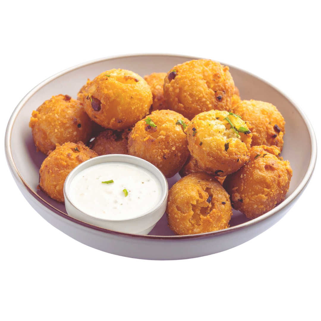 Home Golden Fried Hushpuppies: Southern Style Sides