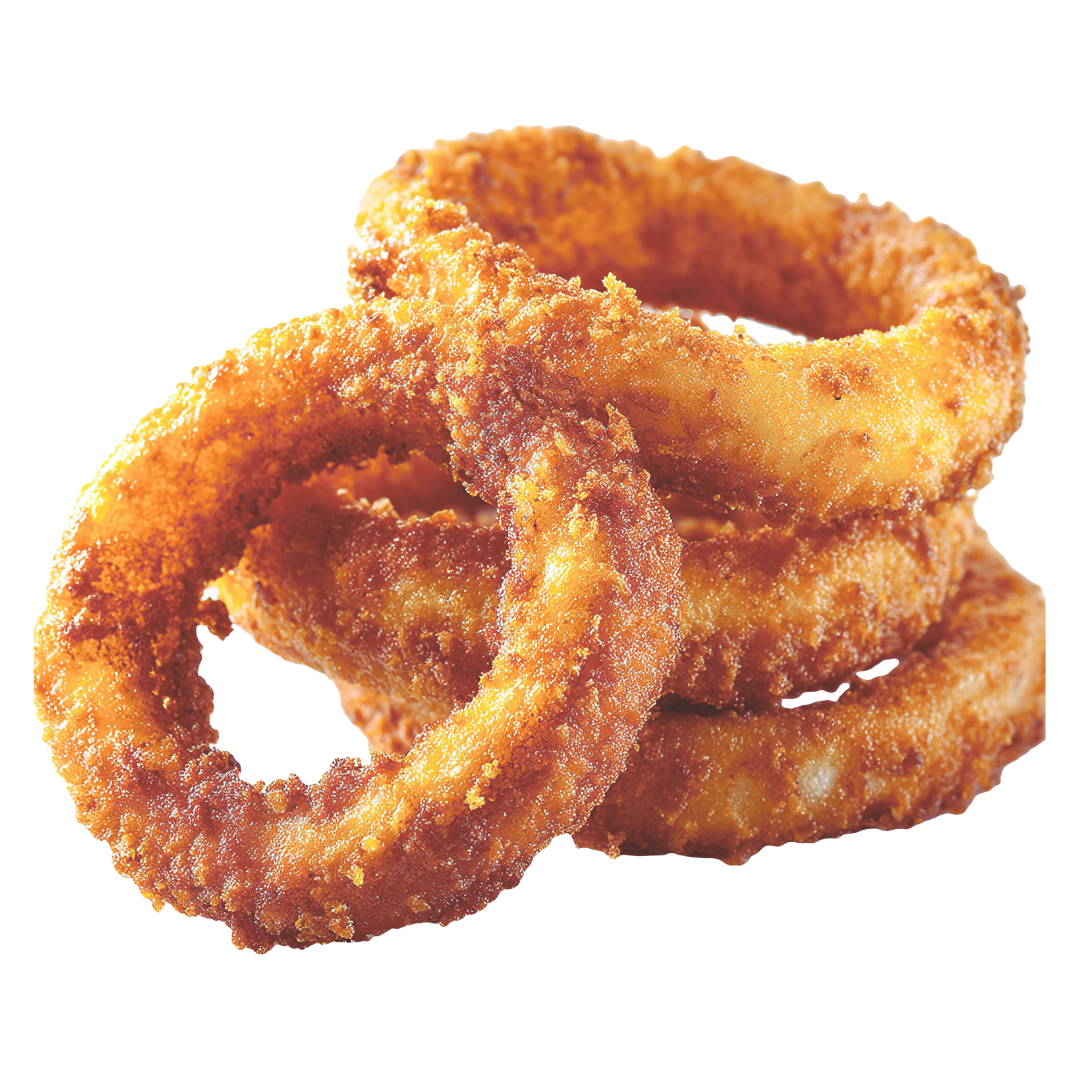 Home Crispy Breaded Onion Rings: Popular Burger Side