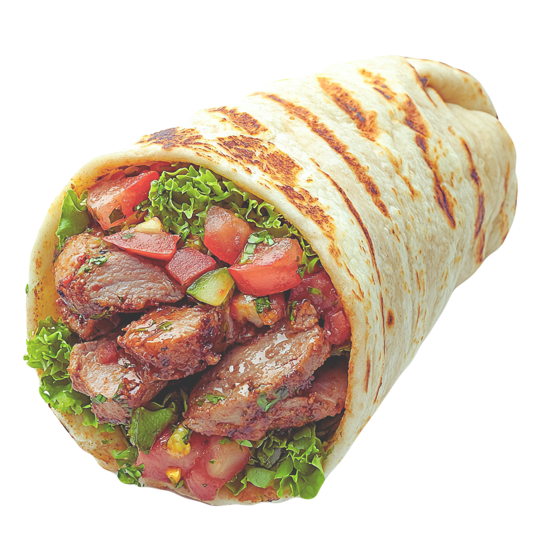 Home Creamy Ranch Chicken Wrap