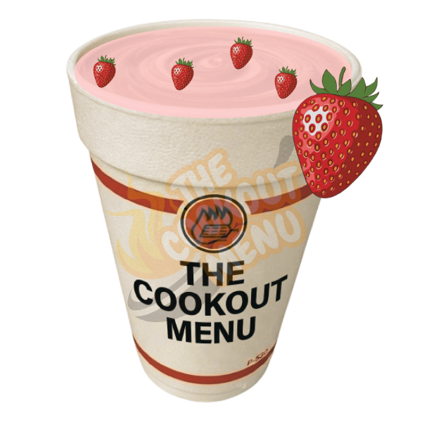 Cookout Conway SC strawberry milkshake
