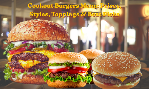 Cookout Burgers Menu