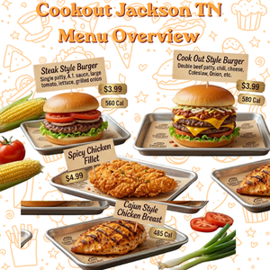 Cookout Jackson TN Char-Grilled Burgers & Chicken