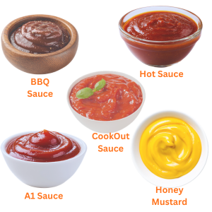 Cookout burger Delicious Sauces