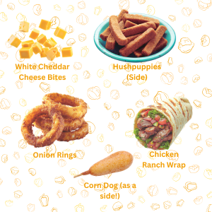 Cookout Side, Wraps, Snacks