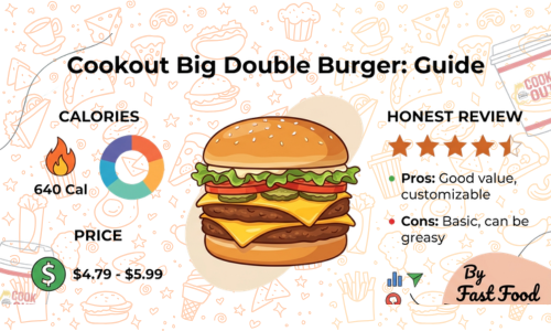 Cookout Big Double Burger Guide