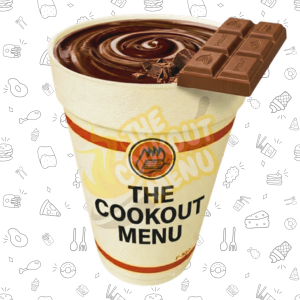 Double Chocolate Milkshake Cookout Double Chocolate milkshake